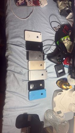 iPhone Lot status unknown on all!!!