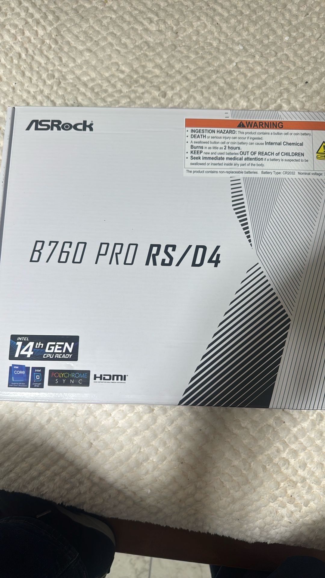 Motherboard B760 PRO RS/D4