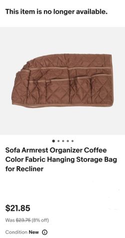 14 Pocket Arm Rest Organizer
