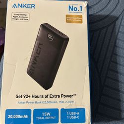 Anker Power Bank 20,000mah