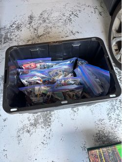 Bulk Bin-full of Raw Baseball/Sports Cards