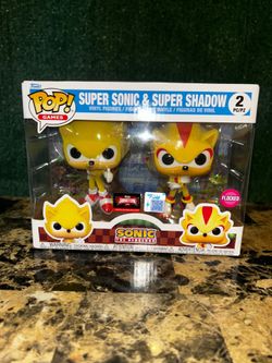Super sonic & super shadow funko pop