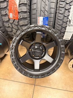 17 impact wheels
Satin black
6x139.7 
$799 all 4 wheels