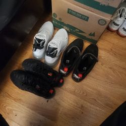  2 Nikes And 1 Jordan's 