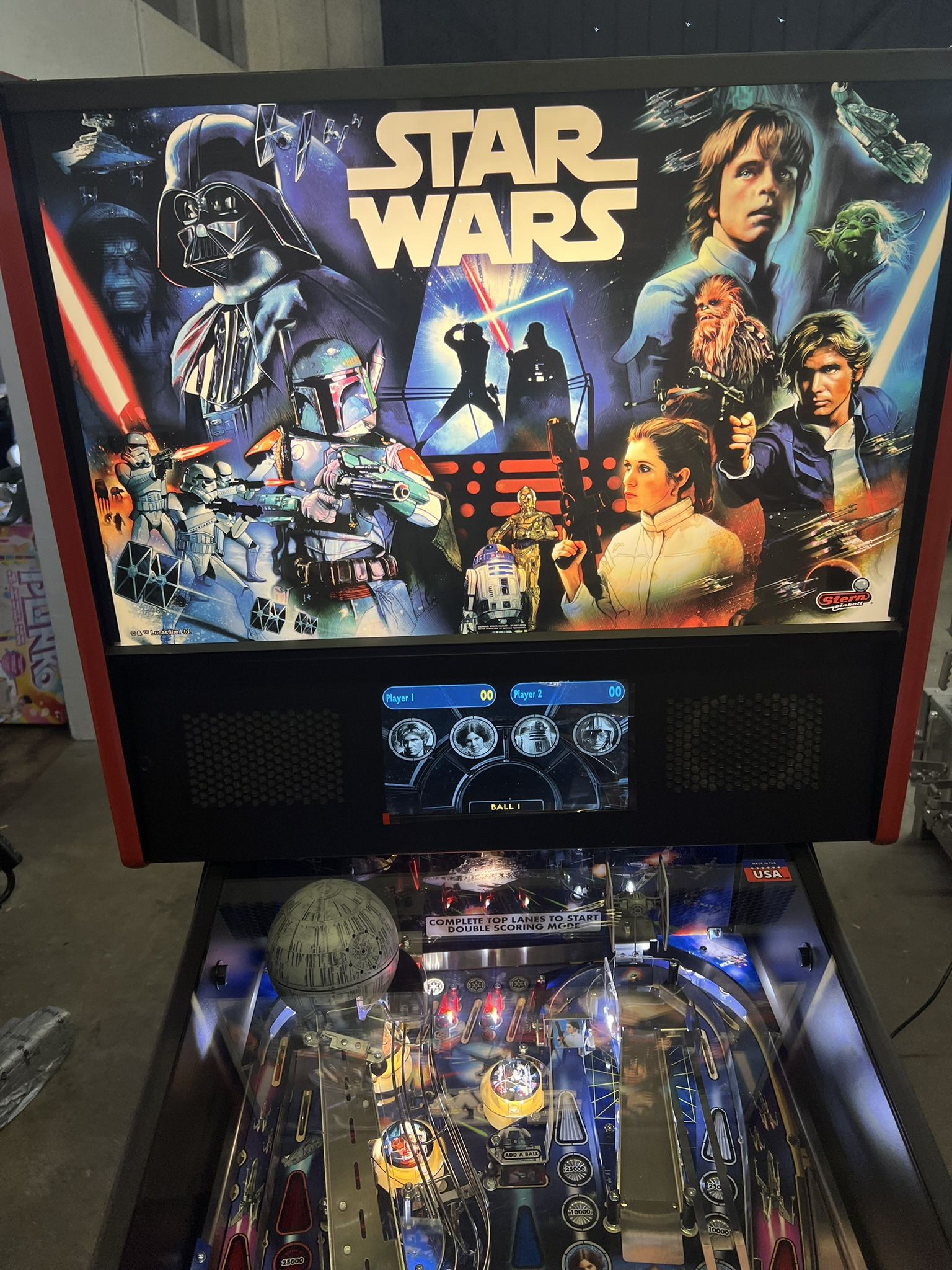 Stern Star Wars Pinball Machine Home Edition Plus 