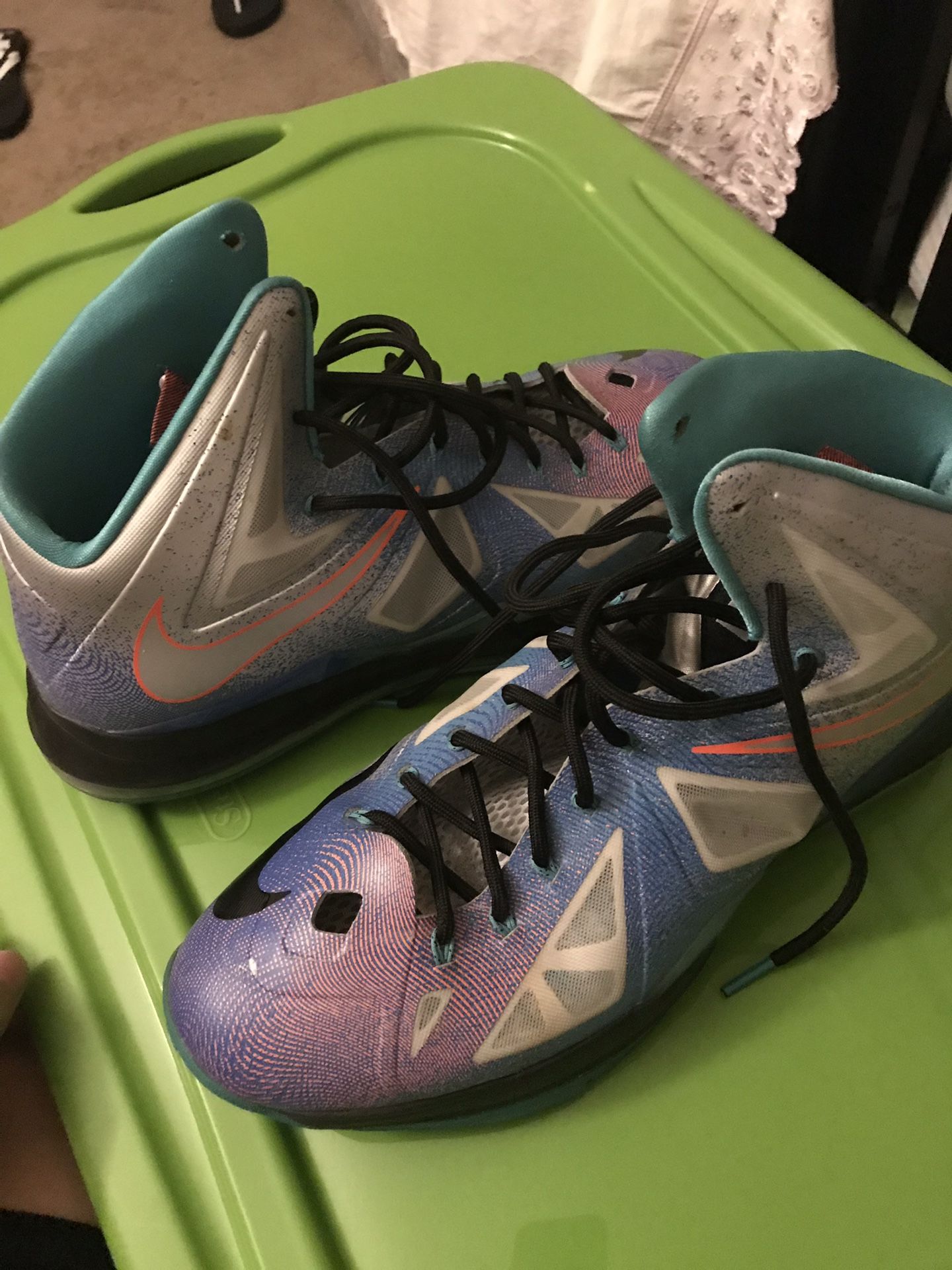 Nike Lebron 10 Pure Platinum