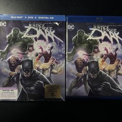 Justice League Dark Blu Ray