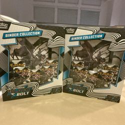 POKEMON Cards Black Bolt Binder Collection