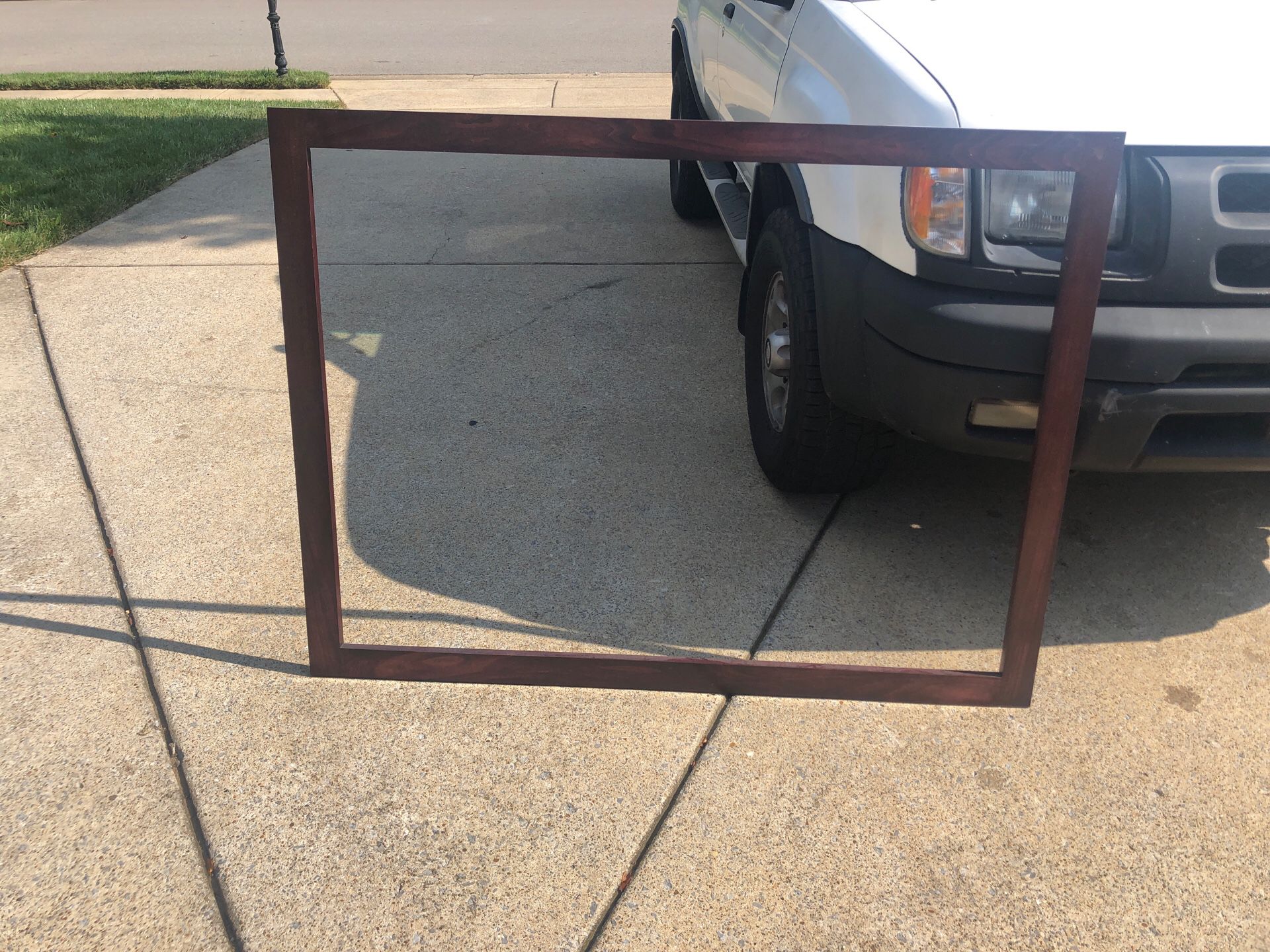 Mirror frame or spare wood