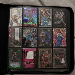 Huge NBA Basketball Card Binder Collection - Rookies & Stars!
