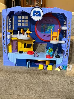 Imaginext Disney Pixar Monsters University Scare Factory Playset Laugh Floor