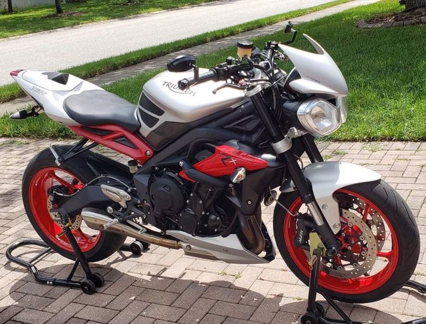 2015 Triumph Street Triple Rx Special Edition