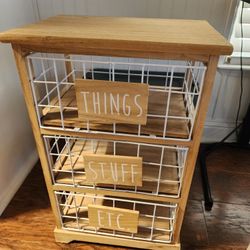 3-Drawer Storage Cabinet 