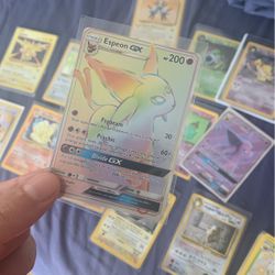Rainbow Rare Espeon Trade For Umbreon