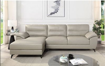 Mid-century Modern Taupe Sectional