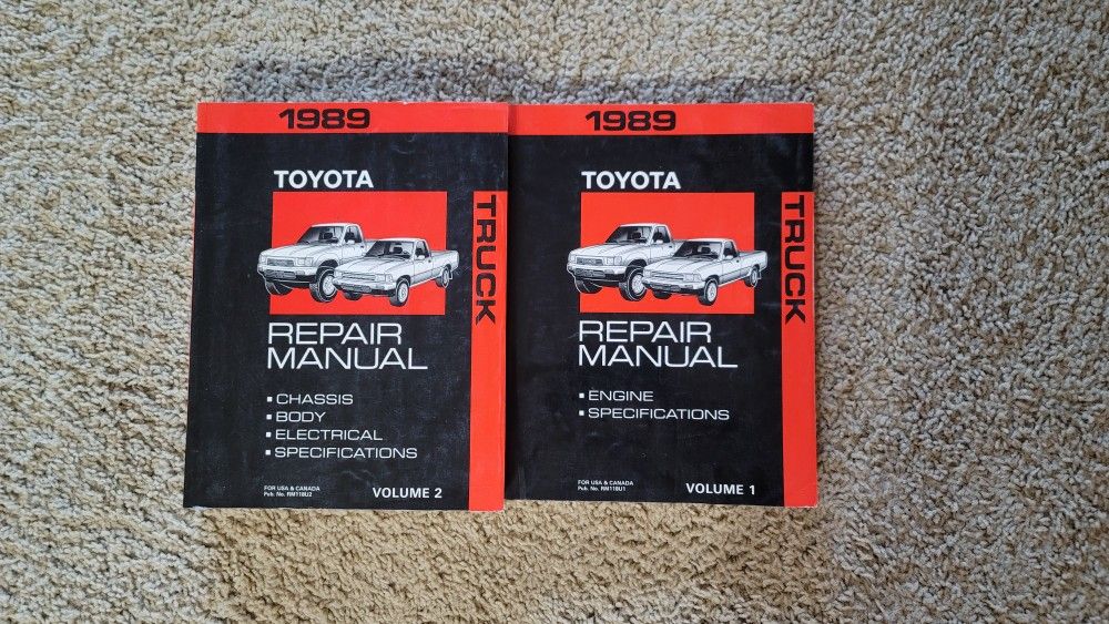 Toyota Truck Repair Manuals