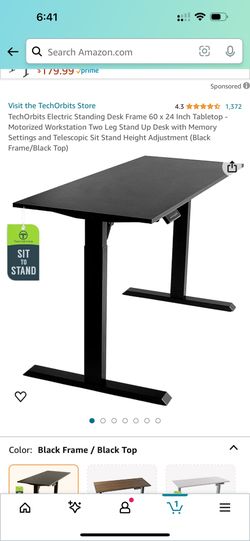 Sit Stand Desk New In box Retail $238