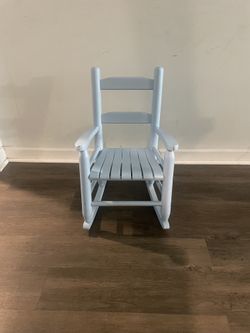 Toddler Rocking Chair in Carolina Blue