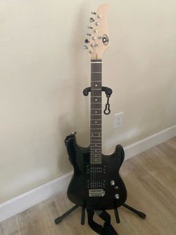 Electric Guitar Starter Kit with Stand
