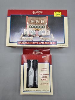 Christmas Village Some Wall And Lights