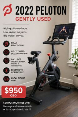 2022 Gently used Peleton