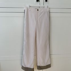 Banana Republic Light Pink Frame Wide Leg Pants