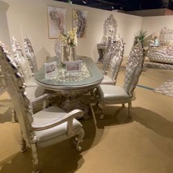 Dining Table Fancy Sofa