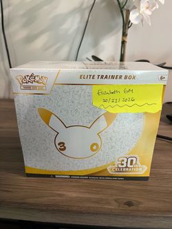 Pokemon TCG 30th Celebrations Elite Trainer Box