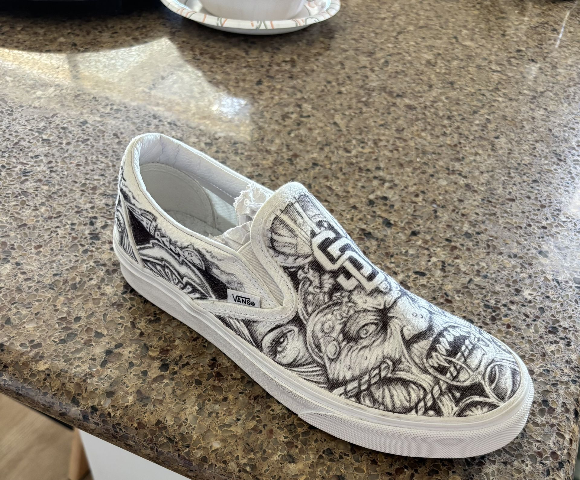 Vans With Hand Drawn Art