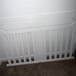 White Baby Crib