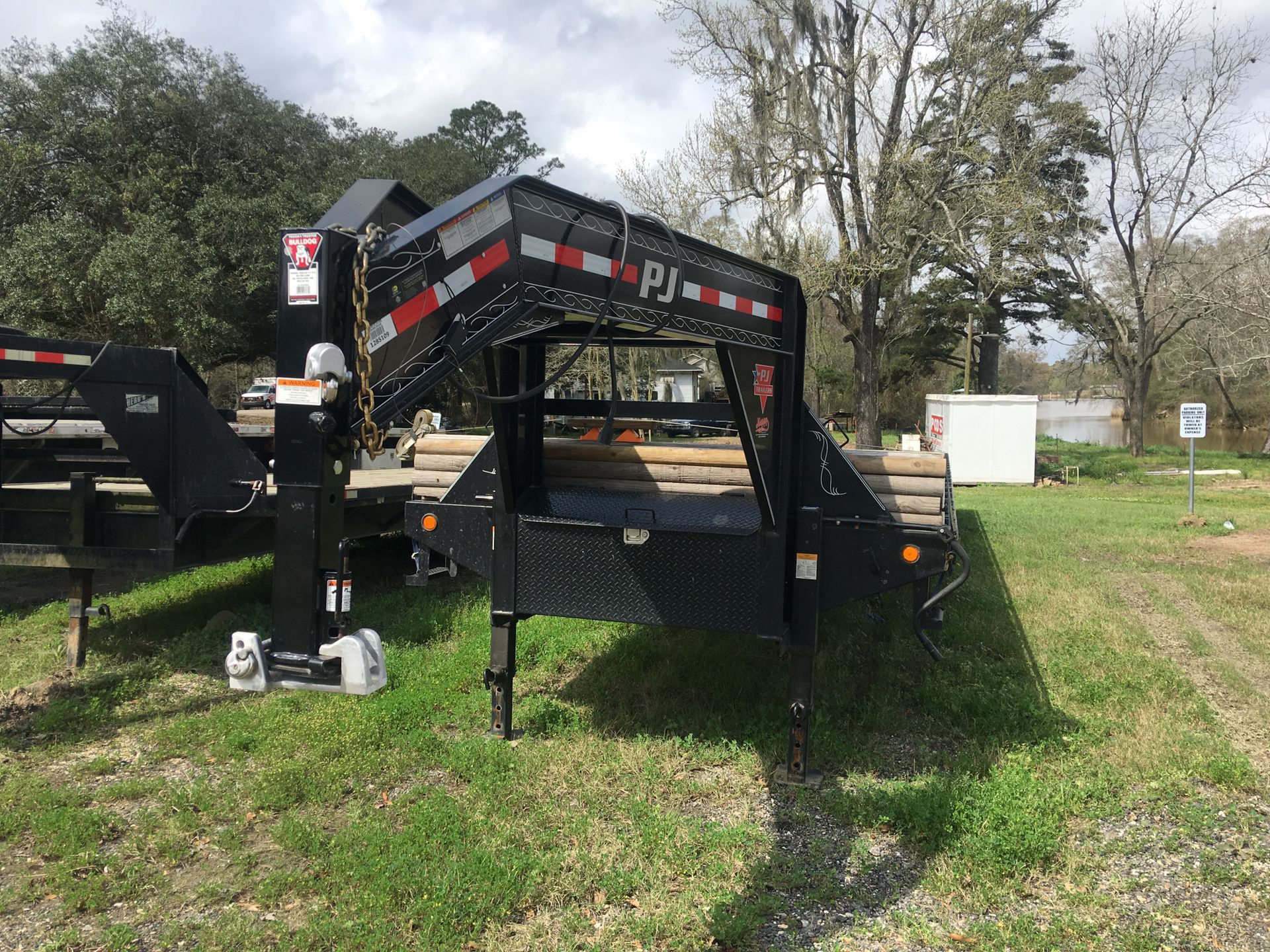 40FT Flatbed Gooseneck trailer 2018