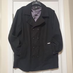 Men's Black Coat Size M
