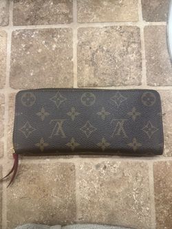Louis Vuitton Brown Monogram zip around wallet
