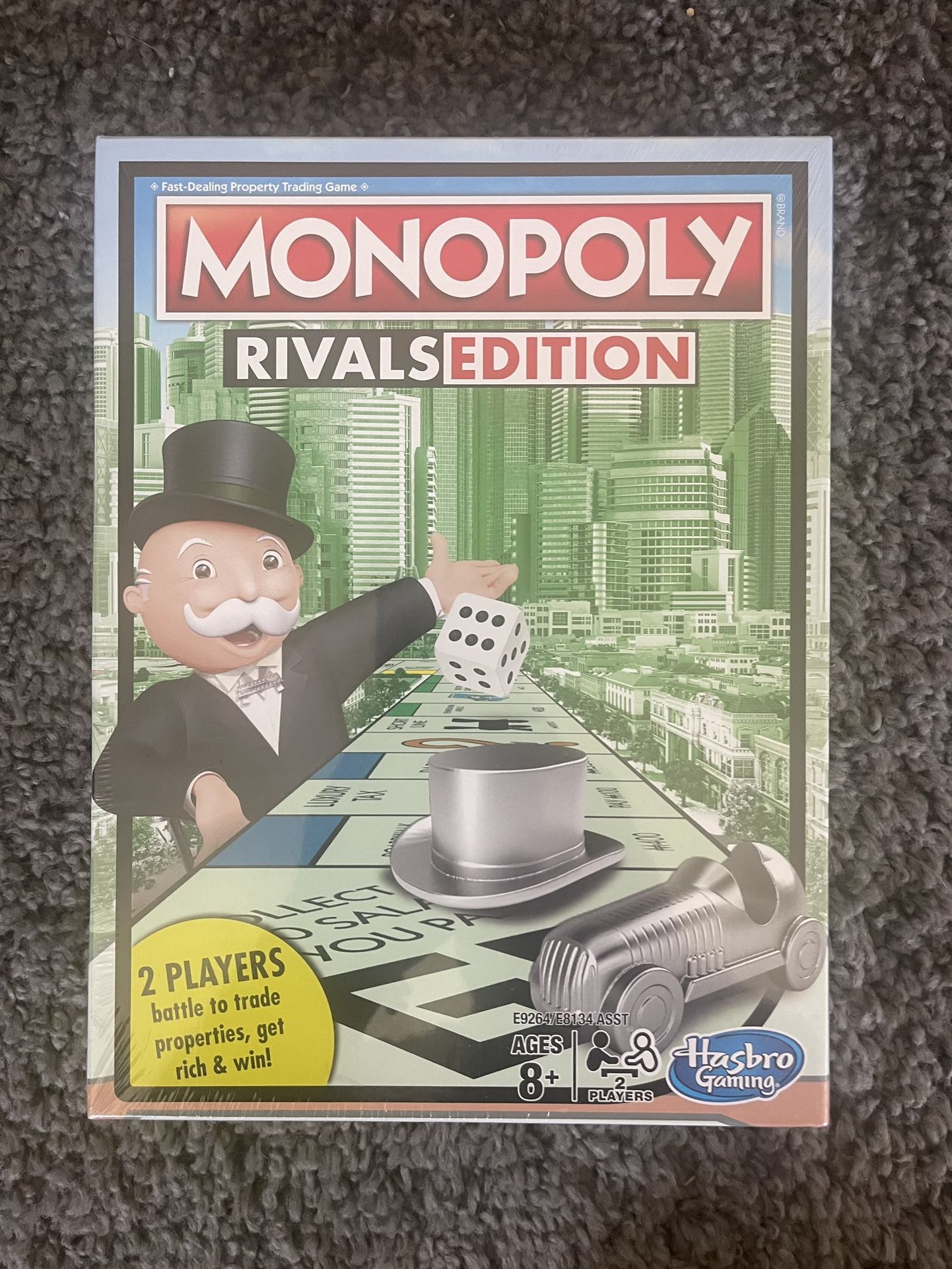 Monopoly Rivals Edition 2 Player Board Game