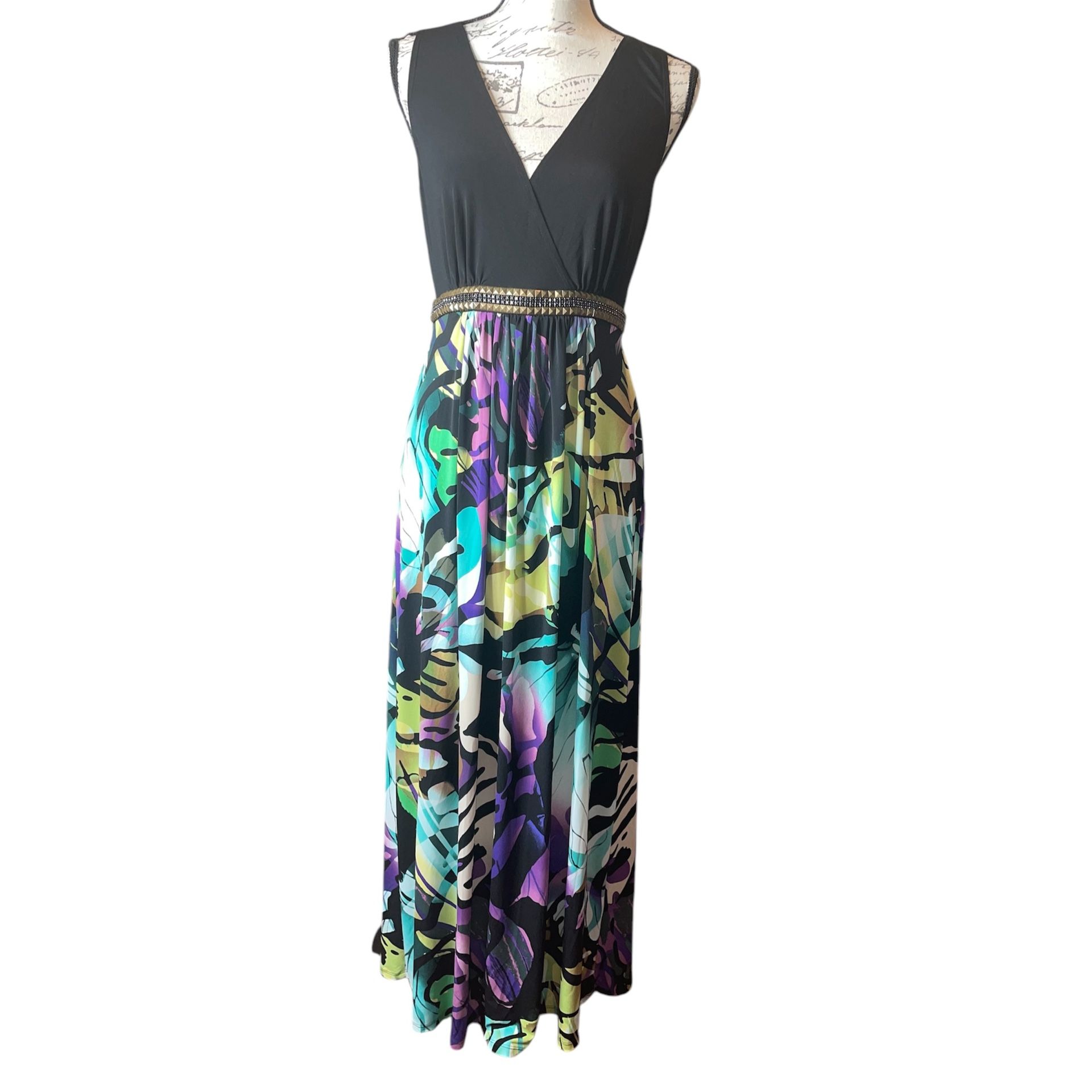 Women’s Bohemian Maxi Dress Floral Print