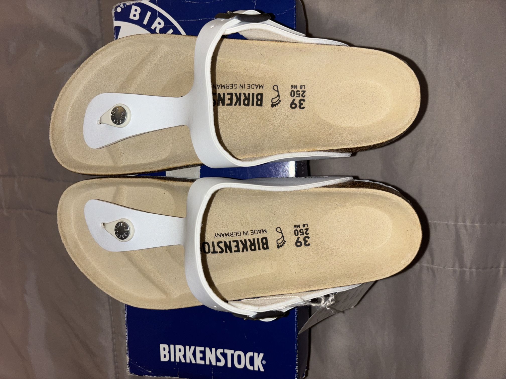 Brand New Gizeh Birkenstocks