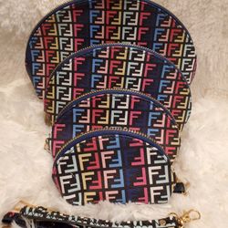 Colorful New 4 In 1 Make-up Pouches