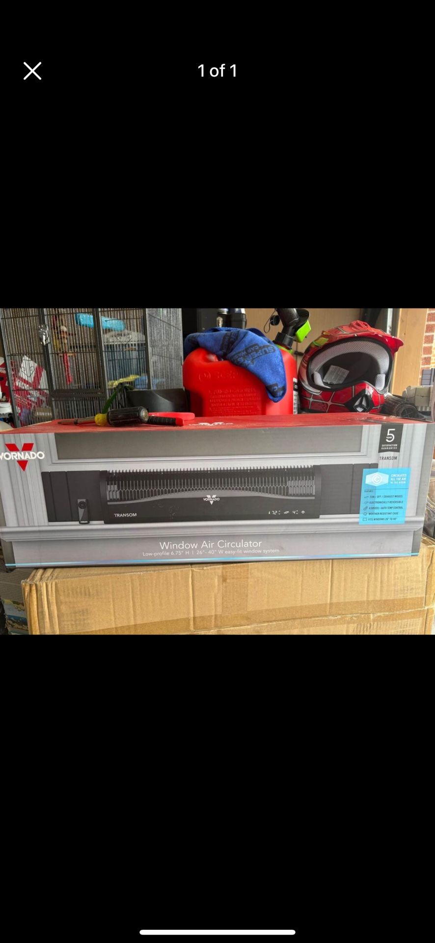 Window AC Fan