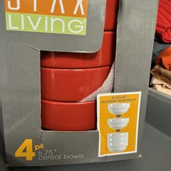 New Ceramic Bowls Set Of 4