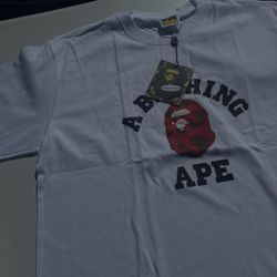 white and red bape!