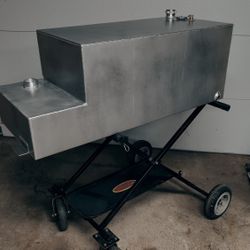 Aluminum Fuel Transfer Tank 62 Gallons Custom Build
