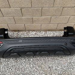 VW Taos Bumper 2021-2023, VW Taos Rear Bumper Complete, OEM ORIGINAL VW PART 