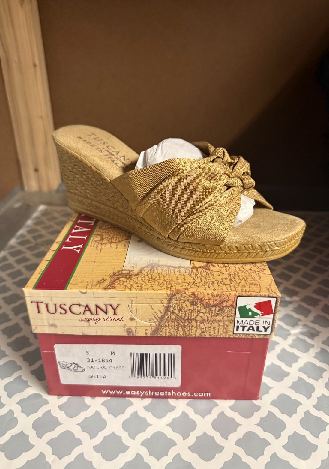 Easy Street Wedge Sandals