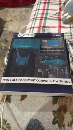 10 In 1 Accesories Kit. Comparable With 3DS 