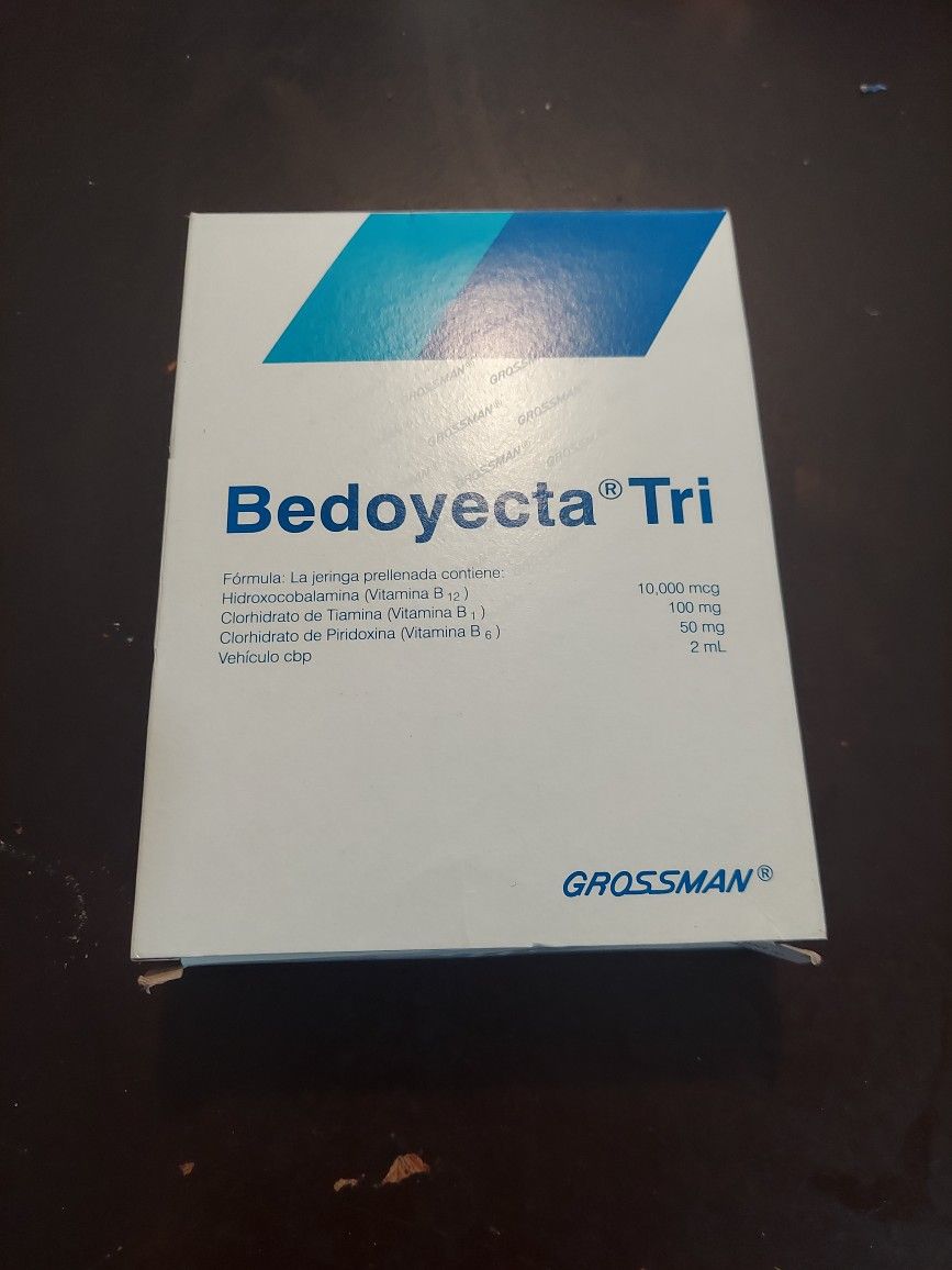 bedoyecta b12 injections  What Are Bedoyecta (B-Complex + B12) Injections For?  If you've ever  felt low energy, tired, or mentally drained, Bedoyecta injections  (B-complex + Vitamin B12 from Mexico) are known for giving