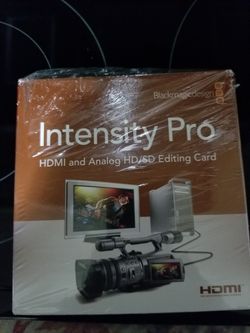 Intensity pro , HDMI and analog HD/SD editing card