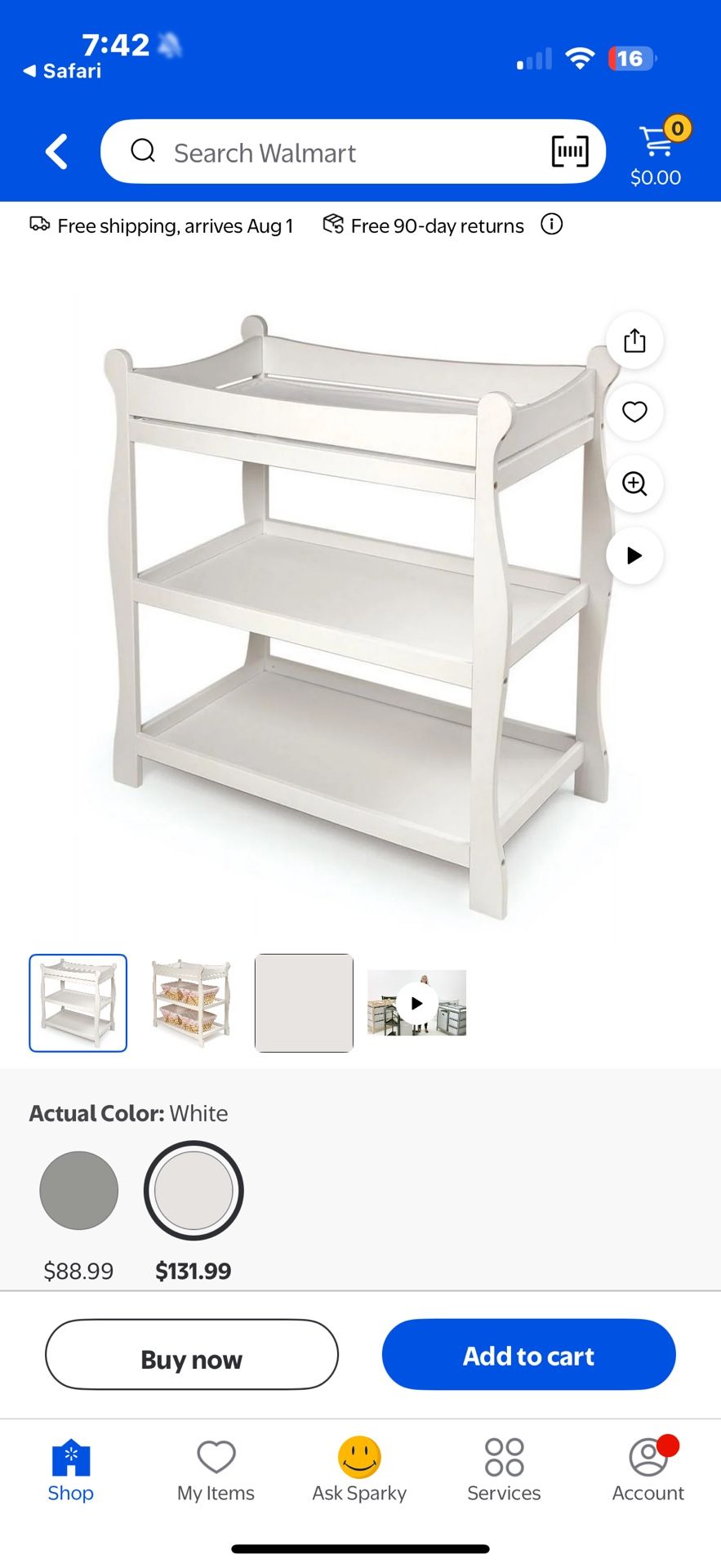 Changing Table For Baby