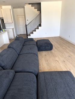 Modern Gray Couch