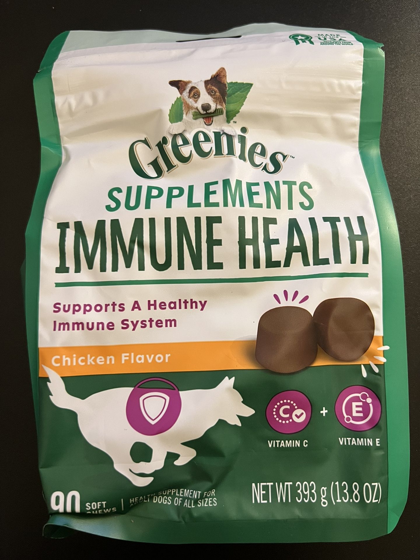 Greenies Supplements Immune Health (Chicken Flavor Chews)