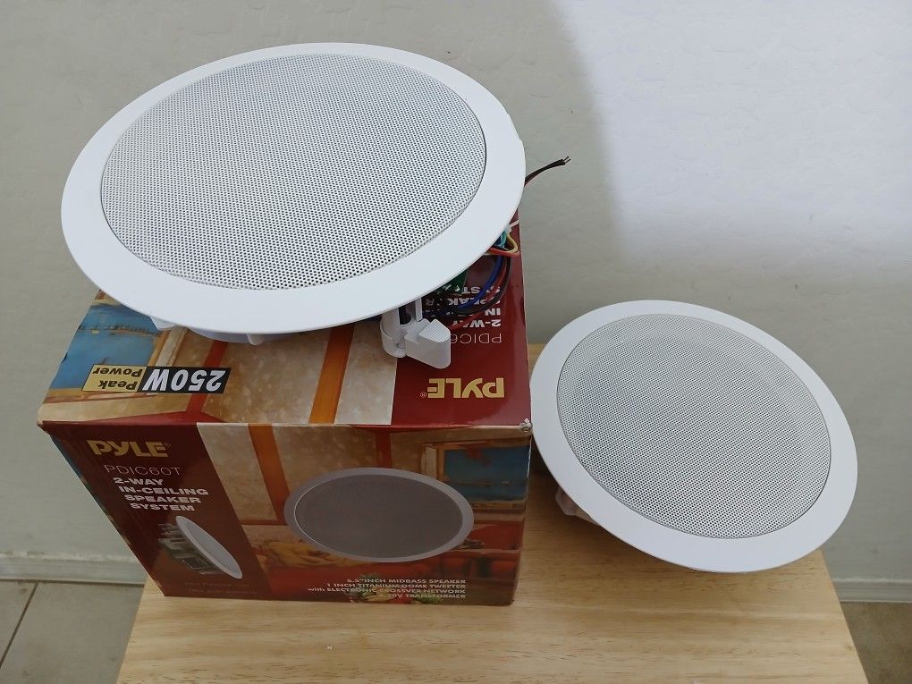 New Pyle 6.5 Speakers